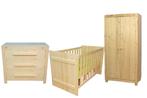 Massief houten babykamer Ameland, Ophalen of Verzenden, Nieuw, Ledikant