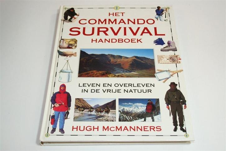 Commando Survival Handboek — Alle Overlevingstechnieken, Boeken, Hobby en Vrije tijd, Gelezen, Ophalen of Verzenden