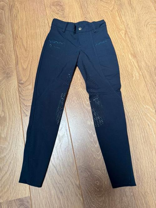 Donkerblauwe Montar rijbroek maat 146 in hele goede staat, Dieren en Toebehoren, Paardrijkleding, Zo goed als nieuw, Kinderen