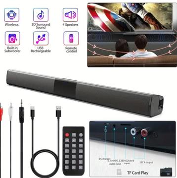 Supermooie Draadloze Soundbar Compleet splinternieuw!!! beschikbaar voor biedingen