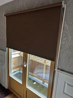 Verduisterend rolgordijn, kleur cappuccino, 196x146, Huis en Inrichting, Stoffering | Gordijnen en Lamellen, Ophalen, Gebruikt