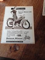 Advertentie van Batavus bilonet G 50 tour 1957, Ophalen of Verzenden, Zo goed als nieuw, Overige typen