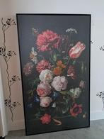 Schilderij De Heem Stilleven met bloemen, Huis en Inrichting, Ophalen, Gebruikt, Schilderij, 75 cm of meer