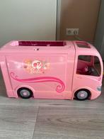 Barbie camper met veranda, Kinderen en Baby's, Gebruikt, Ophalen of Verzenden