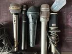 4 Microfoons Diverse Modellen  4 st. €10,00 p.st., Ophalen of Verzenden, Gebruikt, Zangmicrofoon