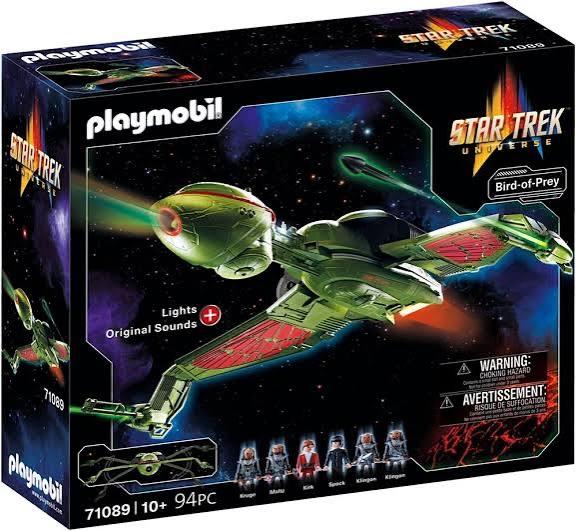 Playmobil Star Trek Klingon Bird-of-Prey, Kinderen en Baby's, Speelgoed | Playmobil, Ophalen of Verzenden, Nieuw, Complete set