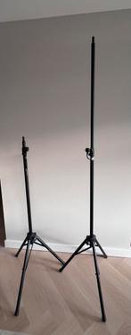 Twee Luidspreker statieven van Adam Hall, Muziek en Instrumenten, Standaards, Ophalen, Zo goed als nieuw, Speaker
