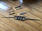 7 AUDI emblemen. Embleem 80 GL Automatic grille., Verzamelen, Ophalen of Verzenden, Gebruikt, Overige typen