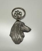 Sleutelhanger Afghaanse Windhond - tin, Dier of Natuur, Nieuw, Ophalen of Verzenden, Nvt