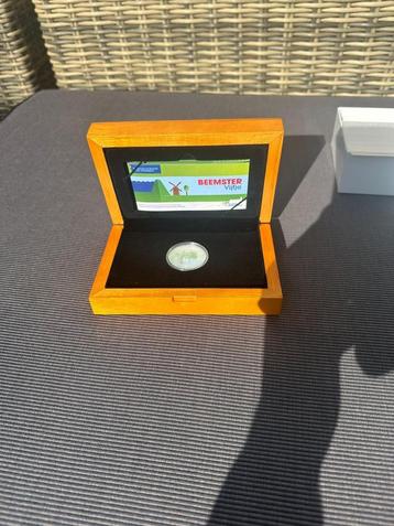  Beemster Vijfje 2019 – Eerste Slag – Zilver Proof – met cer beschikbaar voor biedingen