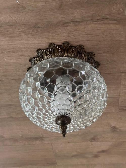 Vintage plafondlamp, Huis en Inrichting, Lampen | Plafondlampen, Zo goed als nieuw, Ophalen