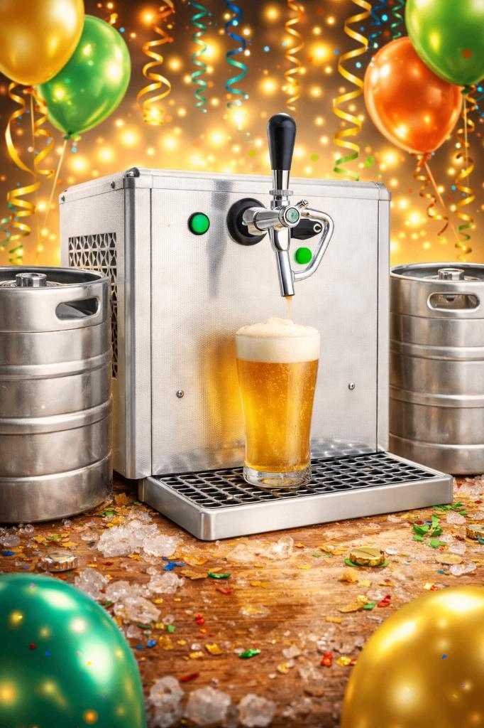 Biertap huren – compleet pakket incl. 50L bier, CO₂ & glazen, Hobby en Vrije tijd, Feestartikelen | Verhuur, Nieuw, Verjaardag