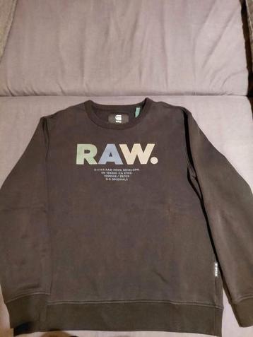 Zwarte sweater van " G Star Raw" maat XL. beschikbaar voor biedingen