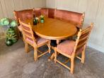 Echte Duitse eethoek Oostenrijkse hoekset zithoek bartafel, Huis en Inrichting, Ophalen, Gebruikt, Nvt, Nvt