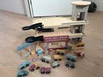 Little dutch houten garage en carwash, Ophalen, Gebruikt