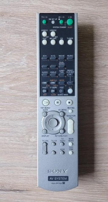Sony rm-pp760 afstandsbediening origineel beschikbaar voor biedingen