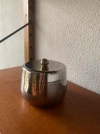 GB Italy suikerpot Kitty Oro Guido Bergna inox 18-10, Overige materialen, Gebruikt, Verzenden, Overige typen