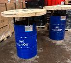 Statafel, Ophalen, Zo goed als nieuw, Rond, Hout