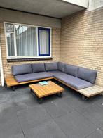 Loungeset, Tuin en Terras, 5 zitplaatsen, Ophalen of Verzenden, Zo goed als nieuw, Loungeset