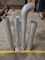 Afvoer rookgas, Ophalen, Afvoer, Rvs, Minder dan 2 meter