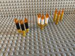 Lego set (3) kandelaars kaarsen vlammetjes  goud zwart wit, Kinderen en Baby's, Speelgoed | Duplo en Lego, Ophalen of Verzenden