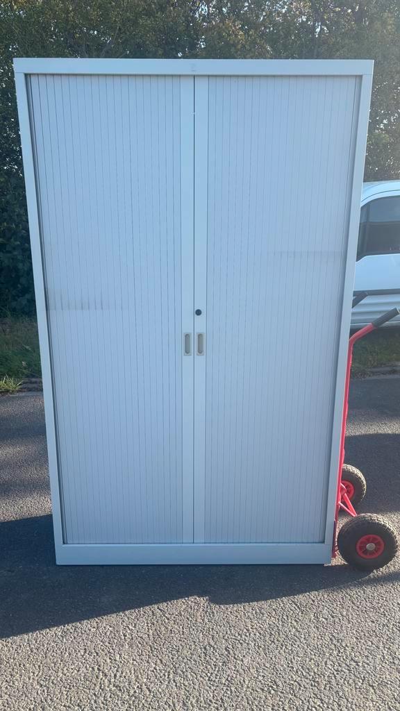 Roldeurkast archiefkast garagekast, Huis en Inrichting, Kasten | Roldeurkasten en Archiefkasten, Gebruikt, 150 tot 200 cm, 25 tot 50 cm