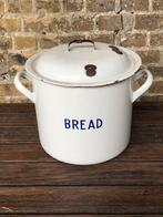 Engelse emaille broodtrommel / bread bin, Ophalen of Verzenden