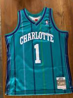 z.g.a.n. Baron Davis Hornets NBA jersey swingman (Large), Sport en Fitness, Basketbal, Ophalen of Verzenden, Zo goed als nieuw