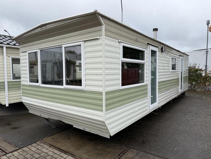 AMS Stacaravan 8.50 x 3.10 m Dubbelglas, Caravans en Kamperen, Stacaravans, tot en met 4