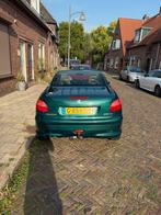 Peugeot 206 1.6 16V CC 2003 Groen km 132.000, Auto's, Peugeot, Voorwielaandrijving, 4 cilinders, Cabriolet, 4 stoelen