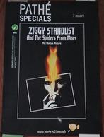 Pathé bioscoop poster Ziggy Stardust (David Bowie), Ophalen of Verzenden, Gebruikt, Rechthoekig Staand, Muziek