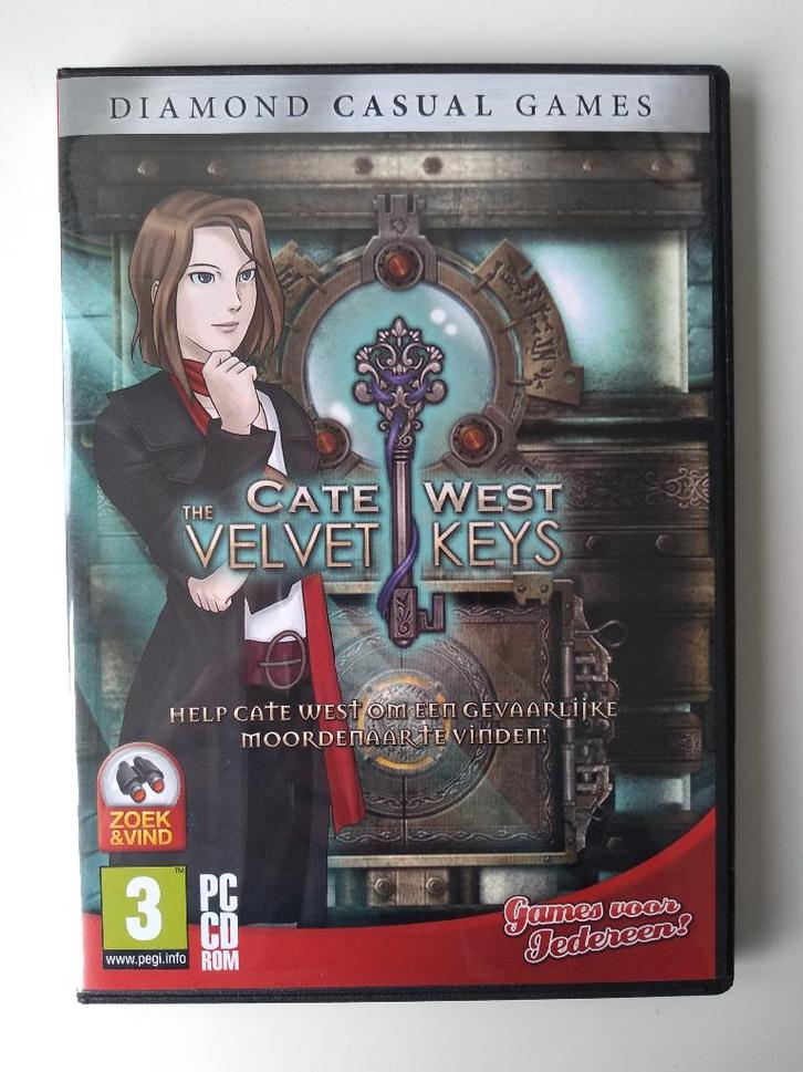 PC Game | Cate West - The Velvet Keys, Spelcomputers en Games, Games | Pc, Zo goed als nieuw, Avontuur en Actie, 1 speler, Vanaf 3 jaar