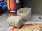 Pode Balini fauteuil en poef – showroommode, 75 tot 100 cm, Ophalen of Verzenden, Zo goed als nieuw, 75 tot 100 cm