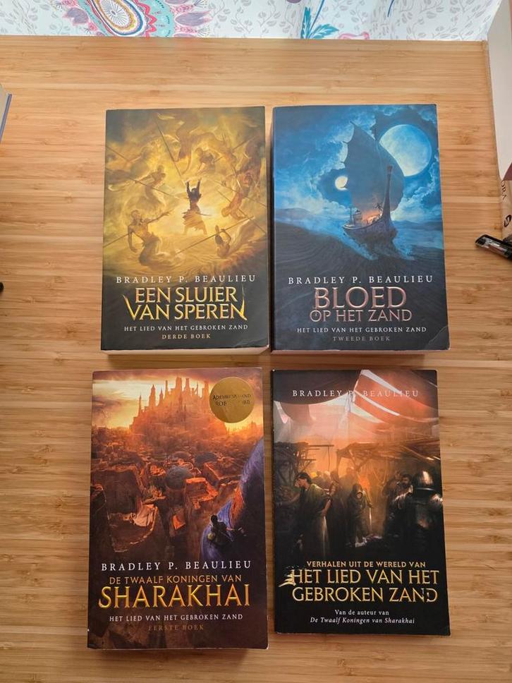 Bradley P. Beaulieu - het lied van het gebroken zand, Boeken, Fantasy, Zo goed als nieuw, Ophalen of Verzenden