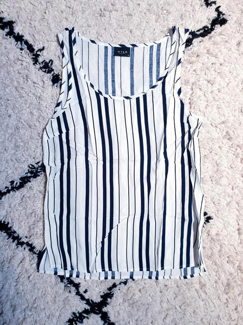 Nieuw Vila mooie gestreepte top maat XS, Kleding | Dames, Tops, Nieuw, Maat 34 (XS) of kleiner, Wit, Zonder mouw, Ophalen of Verzenden