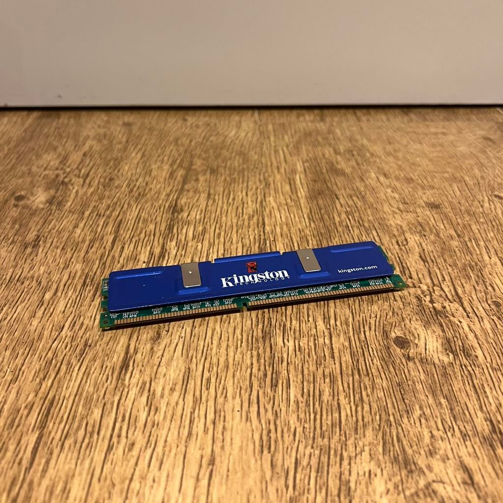 Kingston HyperX 512MB DDR 400Mhz-PC3200 ( 1x 512MB ), Computers en Software, RAM geheugen, Gebruikt, Desktop, 1 GB of minder, DDR