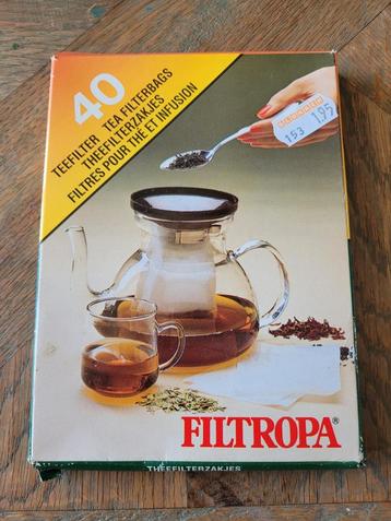 Filtropa Theefilterzakjes - 40 stuks beschikbaar voor biedingen