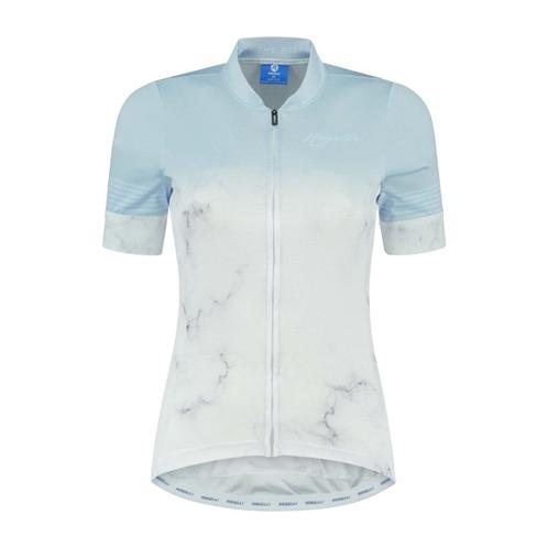 Rogelli Marble Fietsshirt Blauw/Wit, Fietsen en Brommers, Fietsaccessoires | Fietskleding, Nieuw, Dames, Bovenkleding, Ophalen of Verzenden