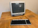 iMac G3 (Summer 2001), M5521, 600Mhz, 40GB, Graphite, Computers en Software, Vintage Computers, Ophalen, Apple