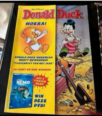 17 Stripboeken. Donald Duck- Jan Jans- Tina- Witch- Smurfen beschikbaar voor biedingen
