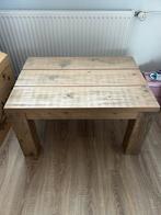 Steiger houten salon tafel 80x57x45, Huis en Inrichting, Ophalen, 50 tot 100 cm, 50 tot 100 cm, Zo goed als nieuw