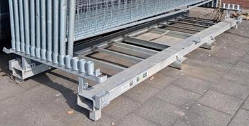 Bouwhekken transport bok 30 stuks capaciteit, gegalvaniseerd beschikbaar voor biedingen