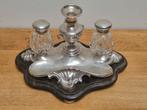 Antiek zilveren (.835) inktstel, Verzenden, Zilver