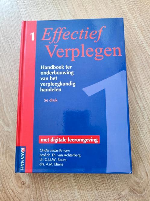 Effectief verplegen 1, Boeken, Wetenschap, Zo goed als nieuw, Ophalen