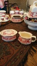 tekoop 2 delen societe ceramique victoria, Ophalen of Verzenden