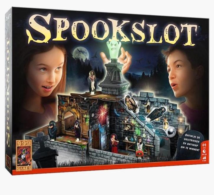 Spookslot Bordspel - Nieuw in Doos!, Hobby en Vrije tijd, Gezelschapsspellen | Bordspellen, Nieuw, Drie of vier spelers, Ophalen of Verzenden