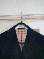 Burberry London Corduroy Blazer - Zwart maat 50 Nieuw Staat, Kleding | Heren, Kostuums en Colberts, Maat 52/54 (L), Zwart, Ophalen of Verzenden