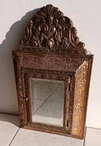 Antieke gangkast, spiegelkastje, borstelkast, Ophalen of Verzenden