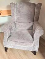 Luxe Fauteuil met Hocker - Rookvrij & ZGAN!, Ophalen of Verzenden, Zo goed als nieuw, 75 tot 100 cm