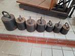 bascule met diverse gewichten, Antiek en Kunst, Antiek | Gereedschap en Instrumenten, Ophalen